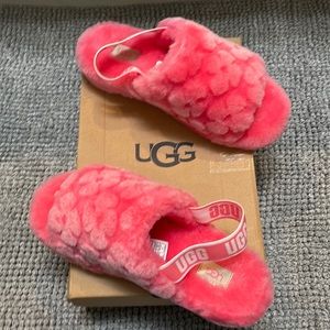 UGG fluff yeah slide poppy